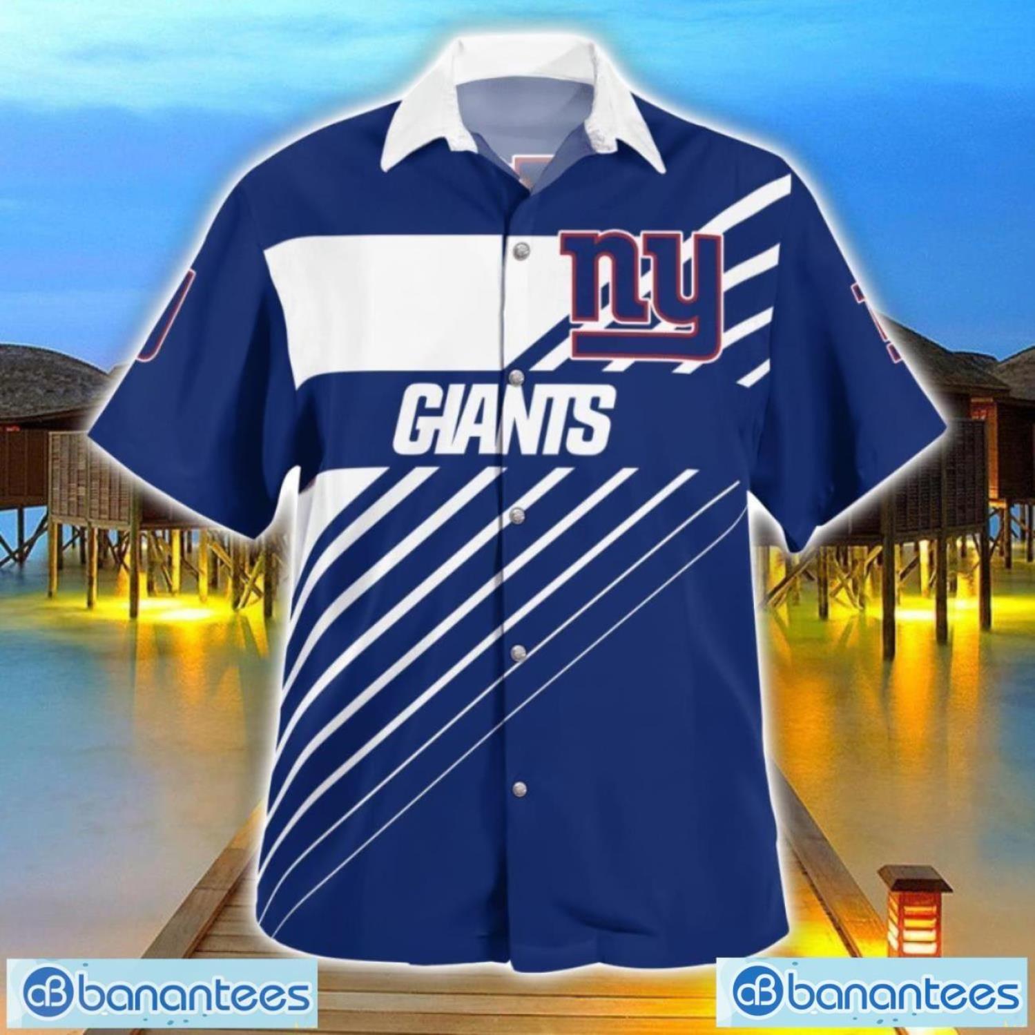 new york giantshawaii shirt 3d full printed beach shirt for men and women 2 image New York GiantsHawaii Shirt 3D Full Printed Beach Shirt For Men And Women Product Photo 3