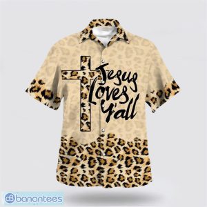 Jesus Love Y’all Hawaiian Shirt Holiday Summer Gift Product Photo 1