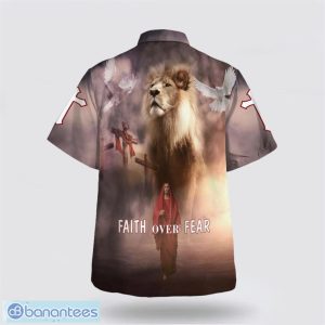 Jesus Walk On The Water Faith Over Fear Hawaiian Shirt Summer Gift For Men And Women Product Photo 2
