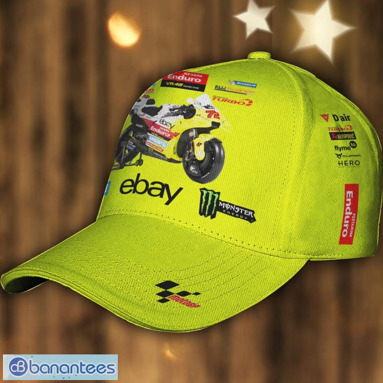 pertamina enduro vr46 racing team 2024 3d cap gift for men fathers day gift 1 image Pertamina Enduro VR46 Racing Team 2024 3D Cap Gift For Men Father's Day Gift Product Photo