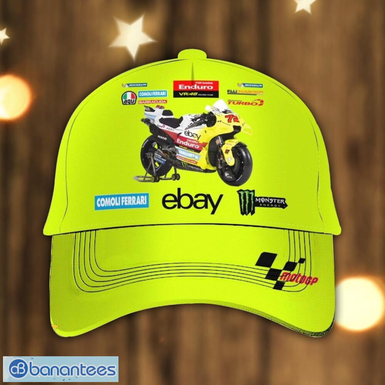 pertamina enduro vr46 racing team 2024 3d cap gift for men fathers day gift image Pertamina Enduro VR46 Racing Team 2024 3D Cap Gift For Men Father's Day Gift Product Photo