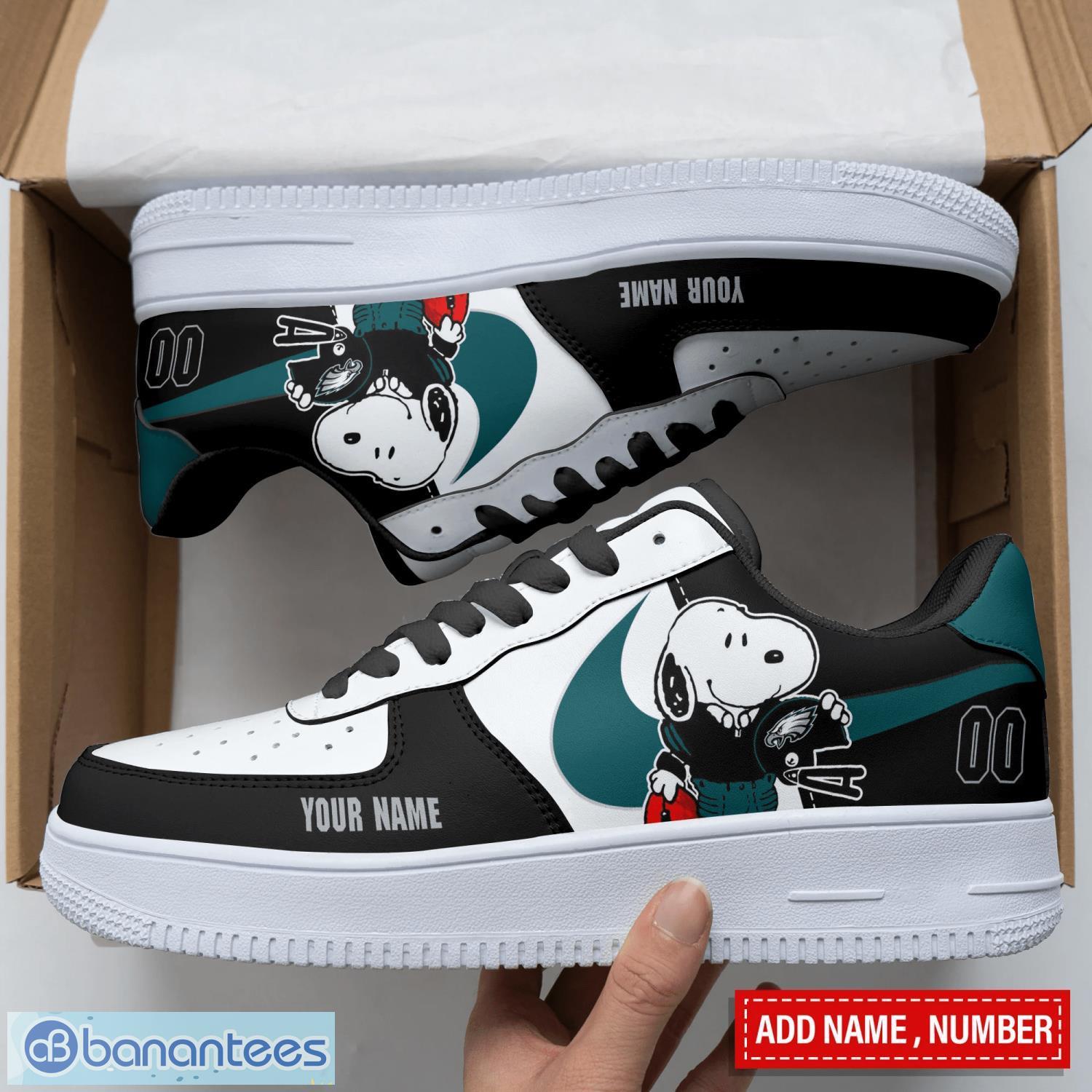 philadelphia eagles personalized air force 1 shoes unique sport season gift image Philadelphia Eagles Personalized Air Force 1 Shoes Unique Sport Season Gift Product Photo 1