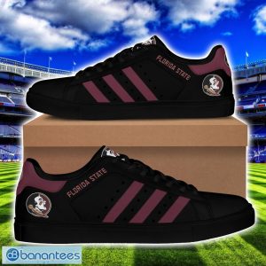 Florida State Seminoles Football Low Top Skate Shoes For Men And Women Florida State Seminoles Shoes Product Photo 2