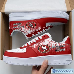 San Francisco 49ers Personalized Air Force 1 Shoes Sport Shoes For Men Women Gift AF1 Shoes Product Photo 1