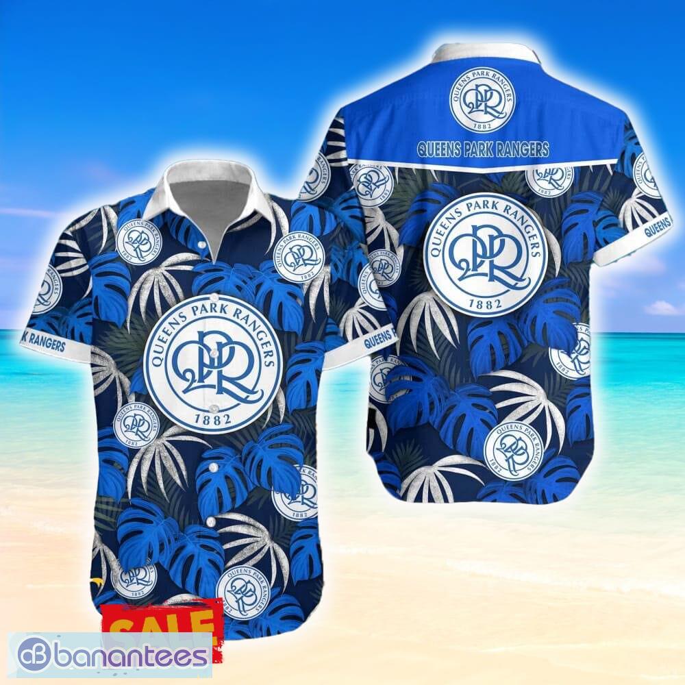 Queens Park Rangers 3D Hawaiian Shirt Pattern Leaf Summer For Men Women ...