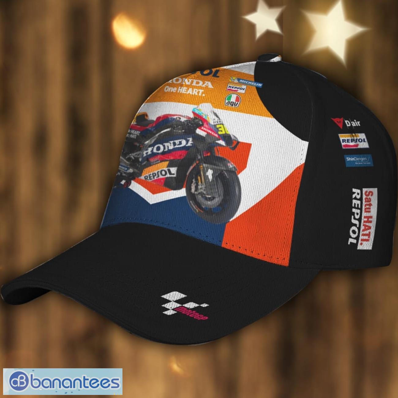 repsol honda team 2024 3d cap gift for men fathers day gift 1 image Repsol Honda Team 2024 3D Cap Gift For Men Father's Day Gift Product Photo