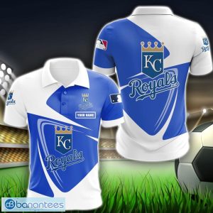 Kansas City Royals Big Logo Team 3D Polo Shirt Sport Gift For Men Women Product Photo 1