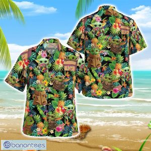Peace Baby Yoda Hawaiian Shirt Summer Gift Beach Shirt Men Women Shirt Product Photo 1
