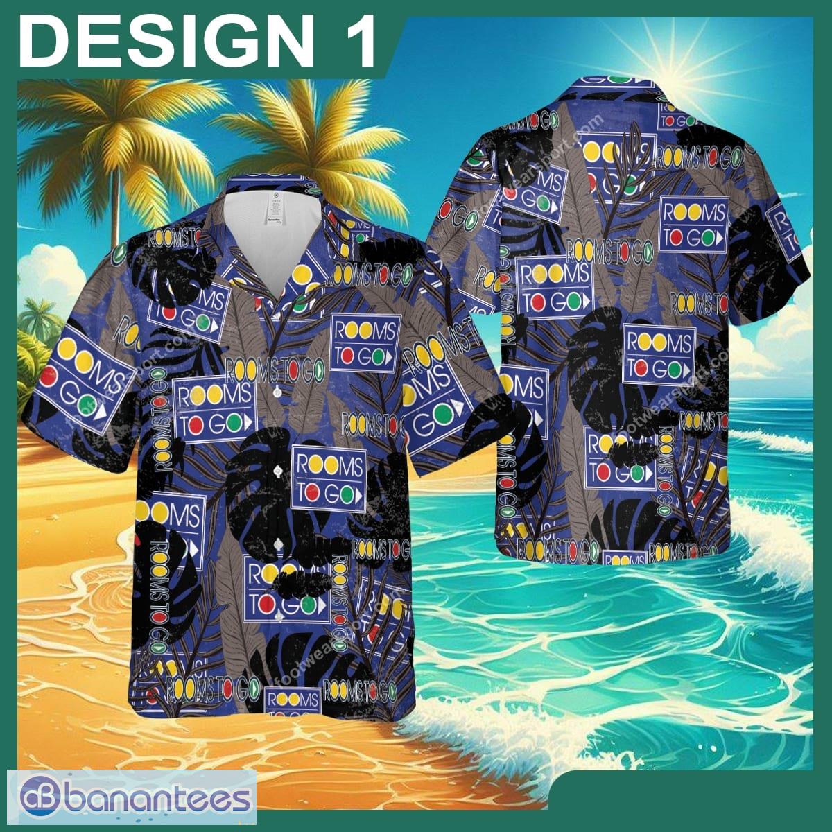 Rooms To Go Lei Logo Aloha Hawaiian Shirt Retro Vintage Gift For Fans - Brand Style 1 Rooms To Go Hawaiin Shirt Design Pattern