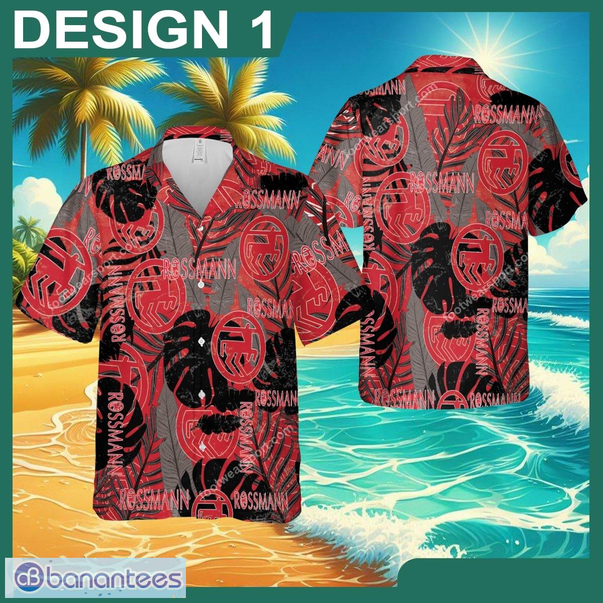 Rossmann Hibiscus Brand Beach Hawaiian Shirt Retro Vintage For Men And Women - Brand Style 1 Rossmann Hawaiin Shirt Design Pattern