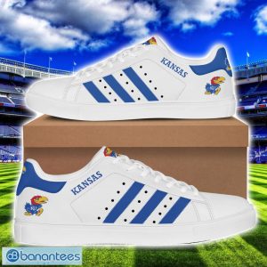 Kansas Jayhawks Football Low Top Skate Shoes Stan Smith Sport Shoes Product Photo 1