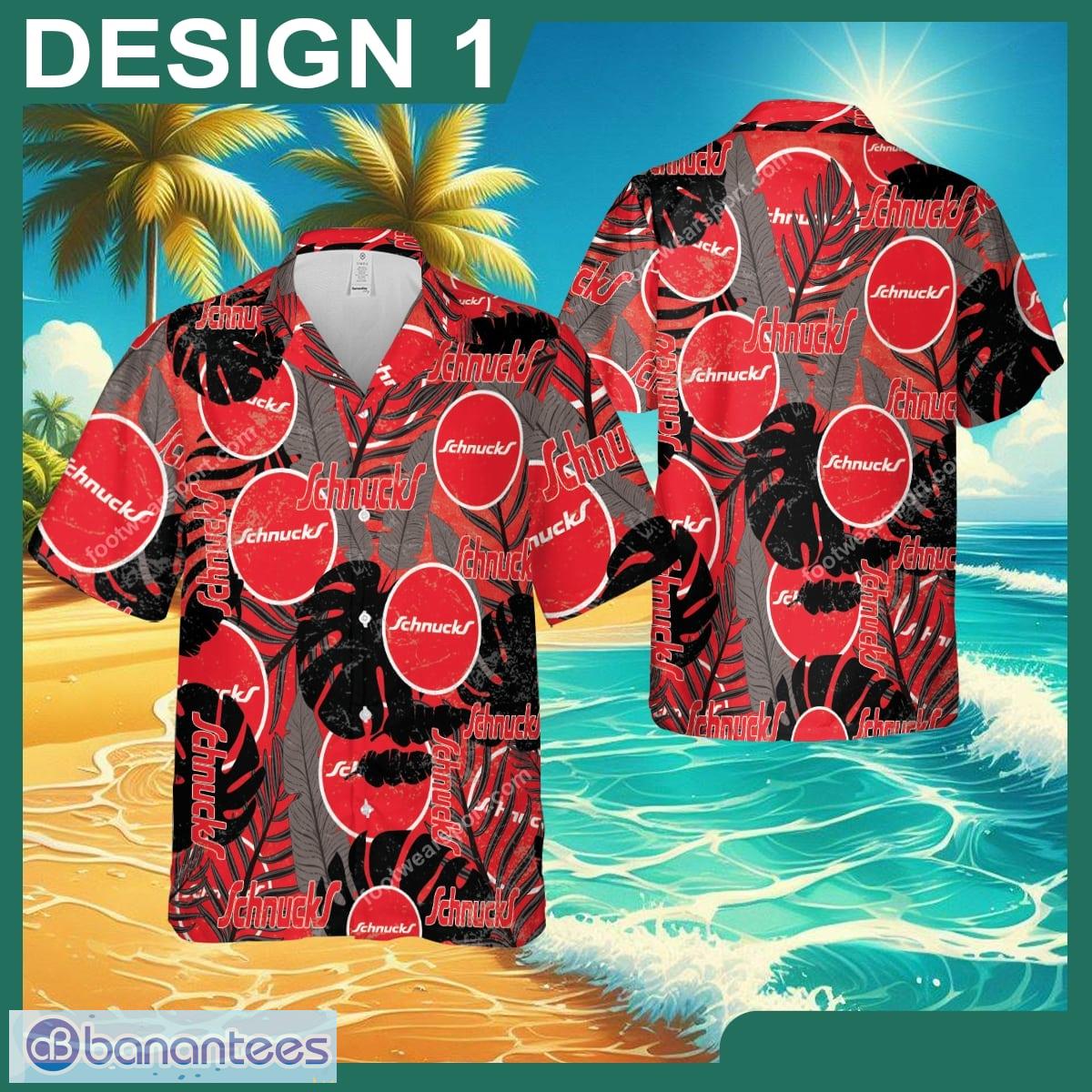 Schnucks New Brand All Over Print Hawaiian Shirt Retro Vintage For Summer - Brand Style 1 Schnucks Hawaiin Shirt Design Pattern