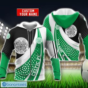 Celtic FC AOP Hoodie Custom Name Unisex Hoodie Zip Hoodie For Men And Women Product Photo 1