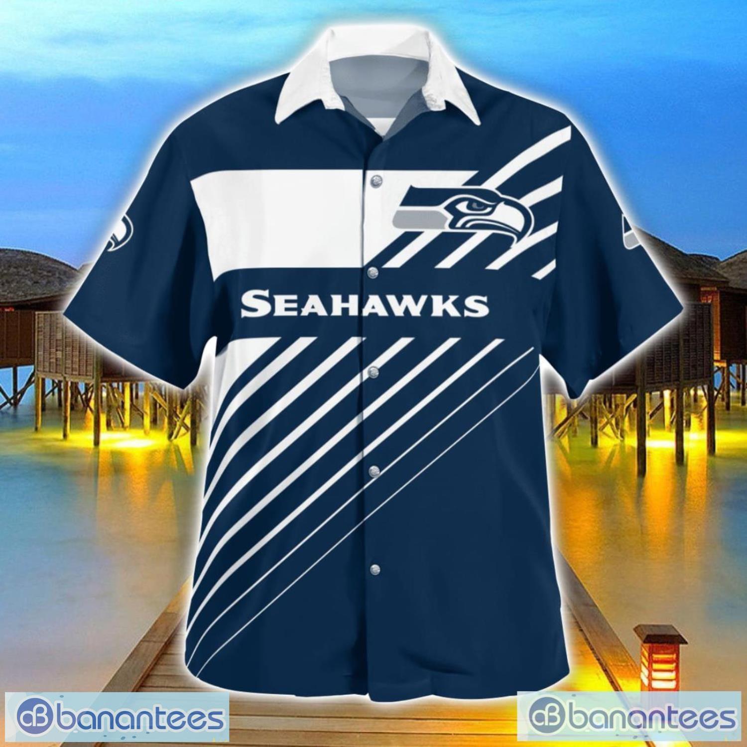 Seattle SeahawksHawaii Shirt 3D Full Printed Beach Shirt For Men And Women Seattle SeahawksHawaii Shirt 3D Full Printed Beach Shirt For Men And Women Product Photo 3