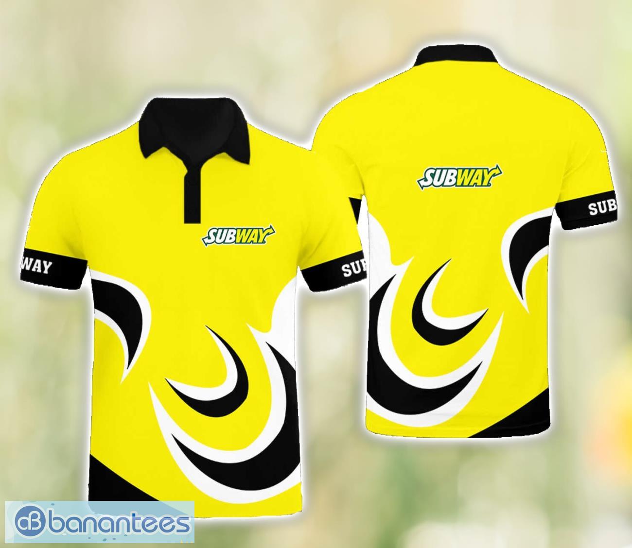 Subway Logo Polo Shirt Team Hoilday Gift 3D Printed - Banantees