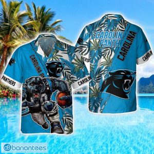 Carolina Panthers Mascot Team 3D Hawaiian Shirt Sport Fans Summer Gift Product Photo 1