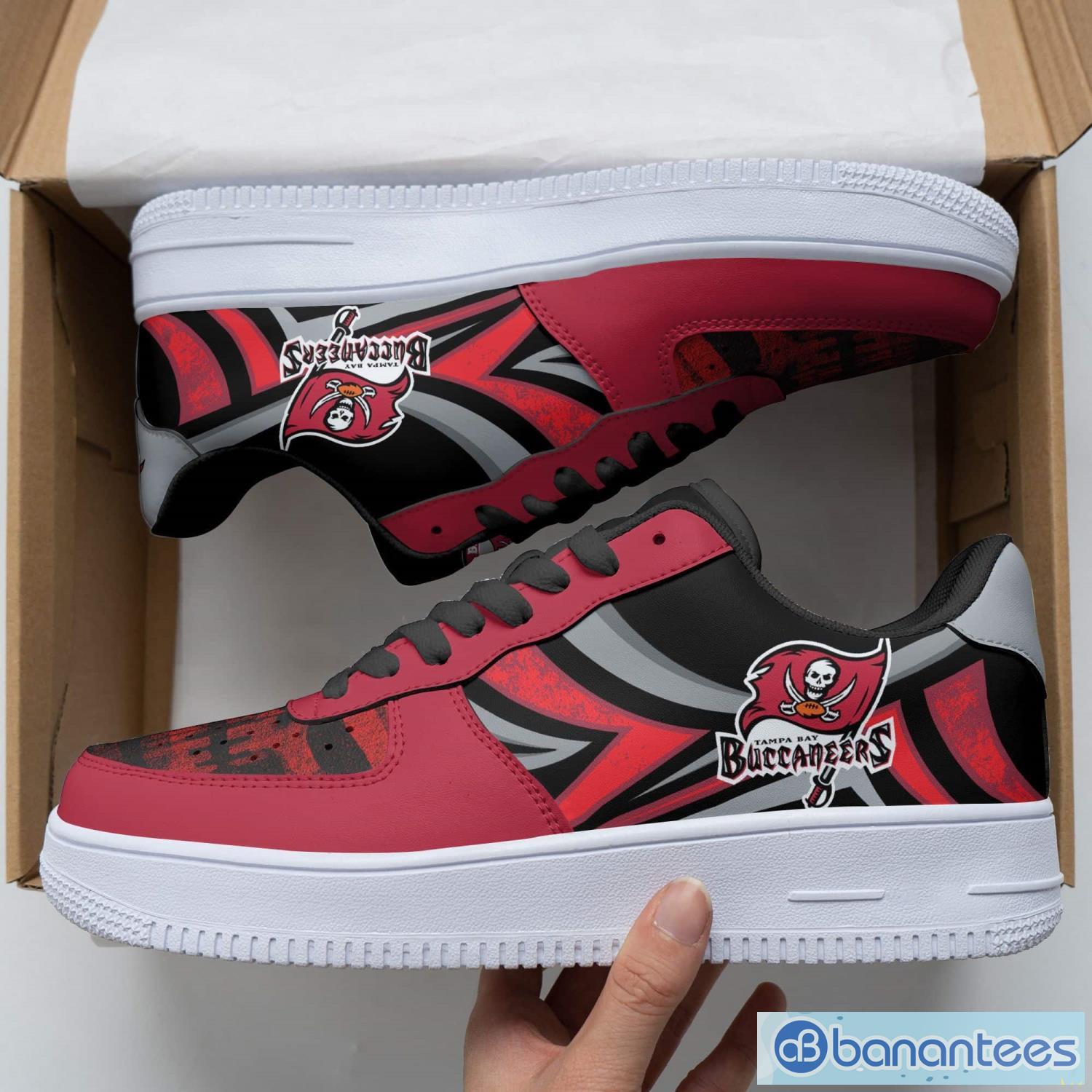 tampa bay buccaneers air force shoes men and women sneakers shoes sport team gift custom name af1 shoes 1 image Tampa Bay Buccaneers Air Force Shoes Men And Women Sneakers Shoes Sport Team Gift Custom Name AF1 Shoes Product Photo 2
