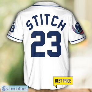 Tampa Bay Rays Lilo and Stitch 3D Baseball Jersey Shirt For Men And Women Custom Name Number Product Photo 3