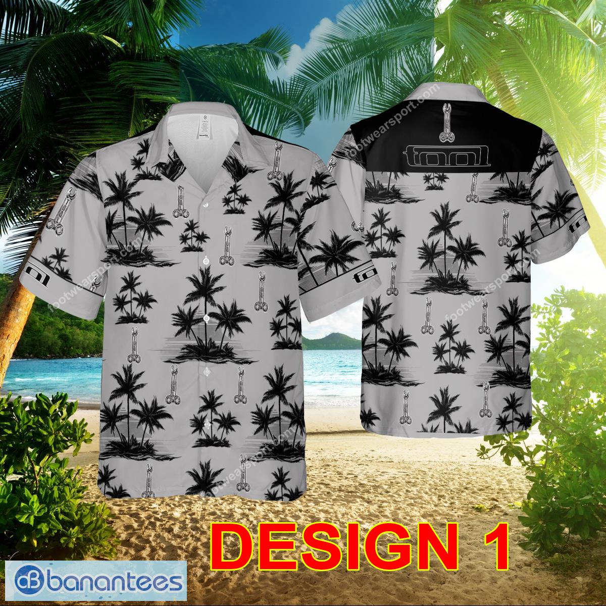Tool Band Hawaiian Shirt Pattern All Over Print For Beach - Style 1 Tool Band Aloha Hawaiian Shirt Gift Summer