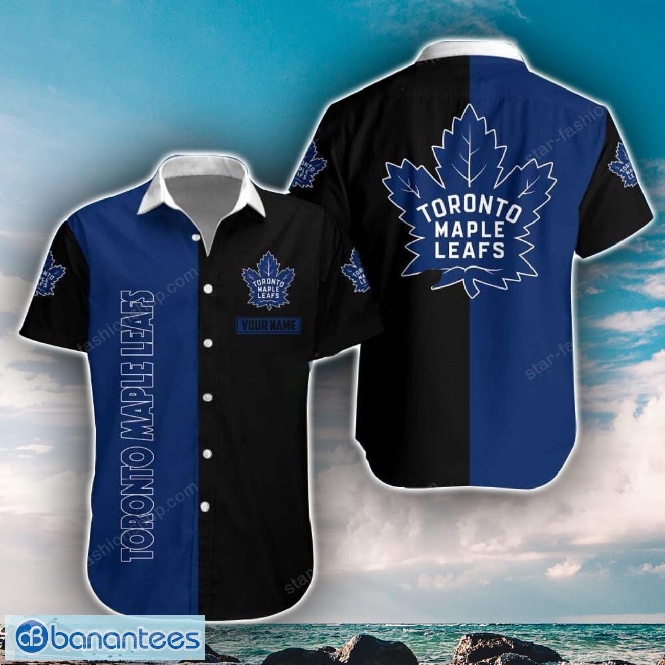 Toronto Maple Leafs Father And Son Personalized Hawaiian Shirt