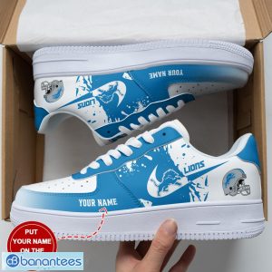 Detroit Lions Personalized Air Force Shoes AF1 Shoes Detroit Lions Sneakers Product Photo 3