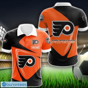 Philadelphia Flyers Big Logo Team 3D Polo Shirt Sport Gift For Men Women Product Photo 1