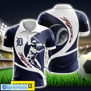 Detroit Tigers 3D Polo Shirt For Team New Trending Gift Product Photo 1