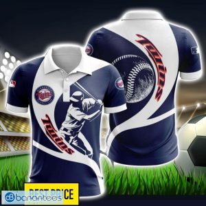 Minnesota Twins 3D Polo Shirt For Team New Trending Gift Product Photo 1