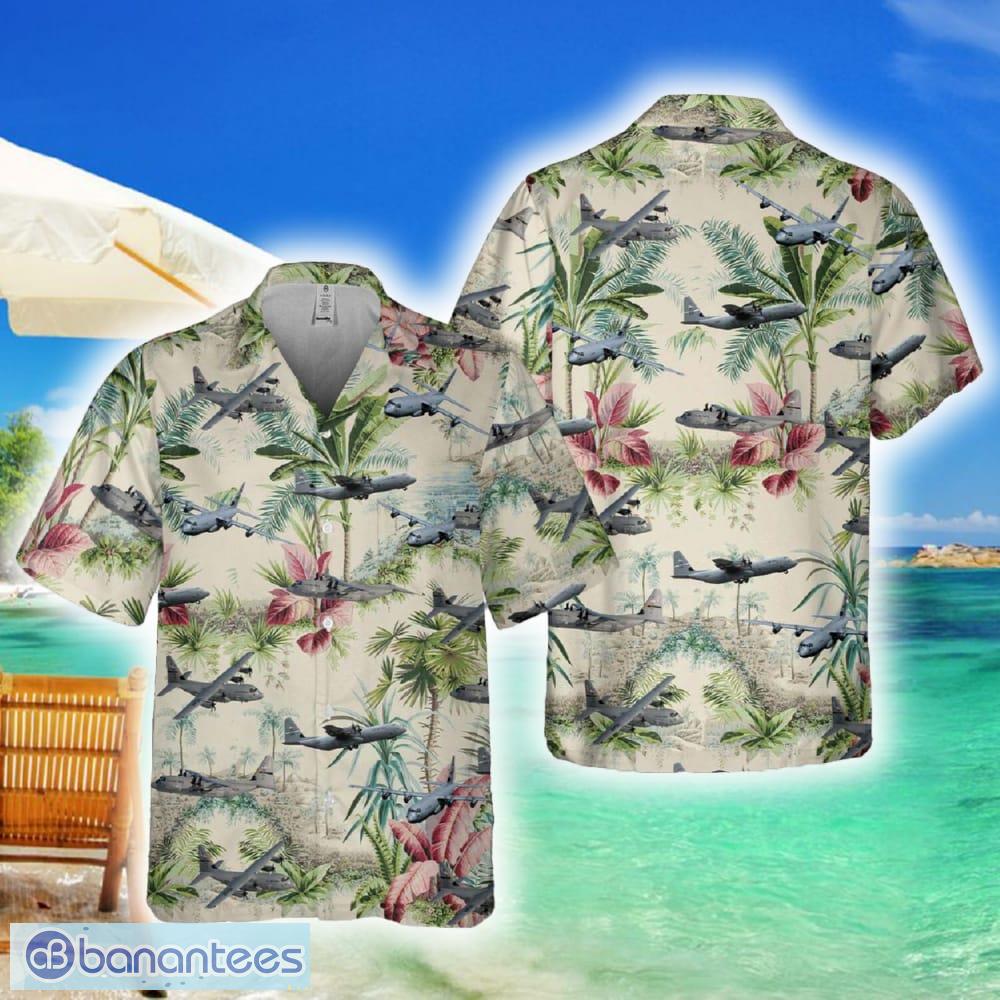 C130 Hercules White Hawaiian Shirt main image 1