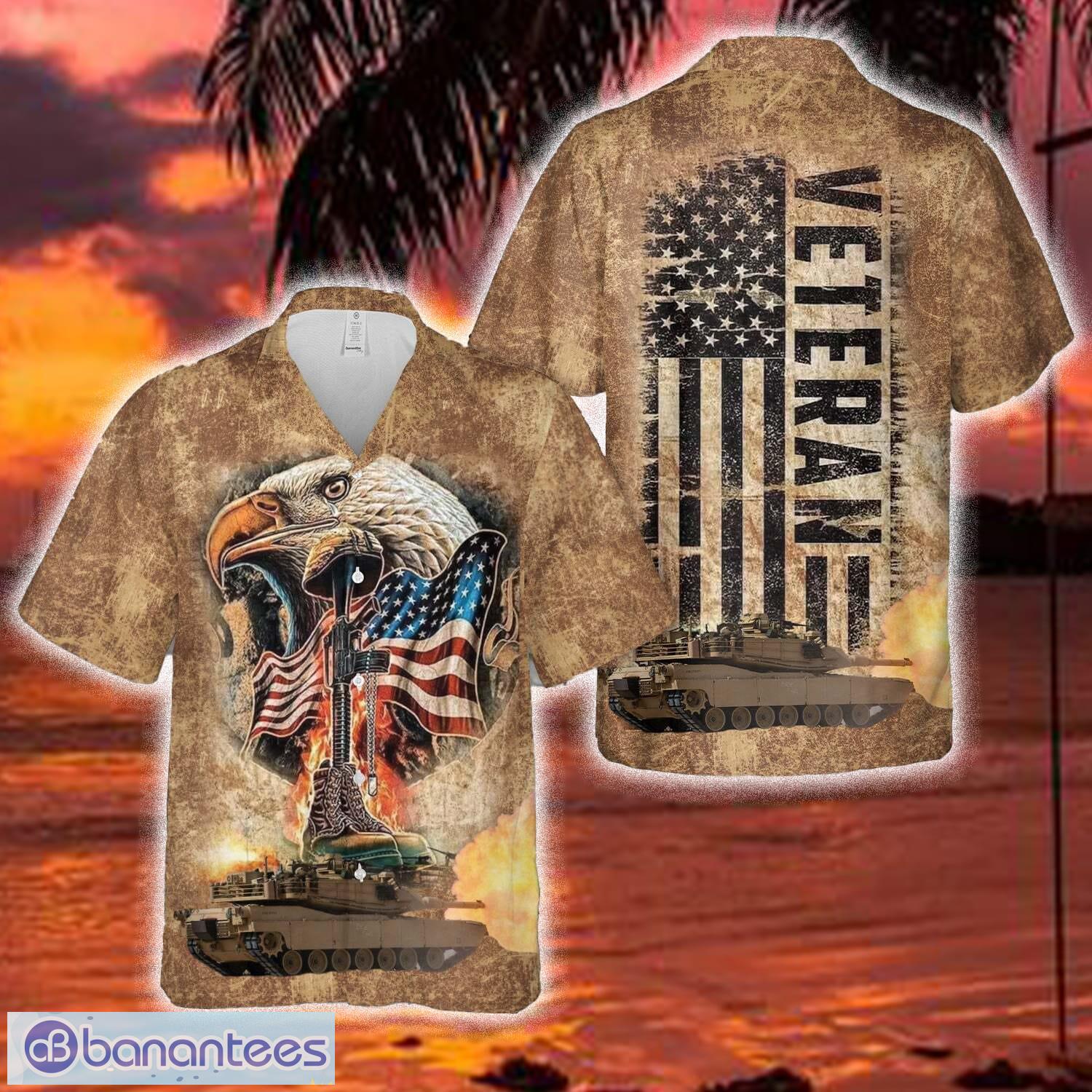us army veteran hawaiian shirt image US Army Veteran Hawaiian Shirt - US Army Veteran Hawaiian Shirt