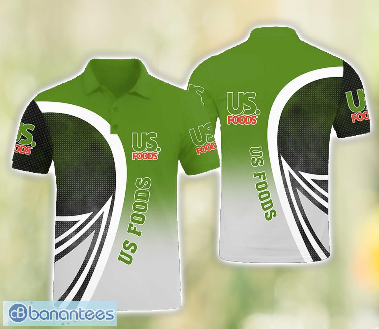 us foods logo polo shirt team hoilday gift 3d printed image Us Foods Logo Polo Shirt Team Hoilday Gift 3D Printed Product Photo 1