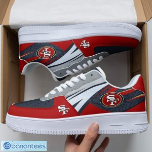 San Francisco 49ers 3D Air Force Shoes AF1 Shoes San Francisco 49ers Fans Product Photo 1