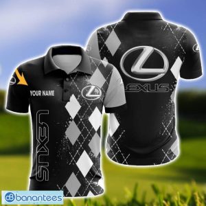 Lexus Caro And Logo 3D Polo Shirt For Men Limited Custom Name Product Photo 1