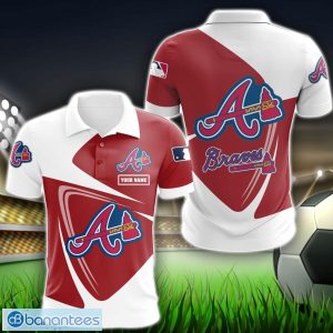 Atlanta Braves Big Logo Team 3D Polo Shirt Sport Gift For Men Women Product Photo 1