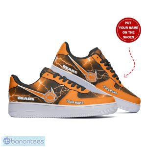 Chicago Bears Custom Name 3D Air Force Shoes AF1 Shoes Sneakers Design Trend Limited For Fans Product Photo 3