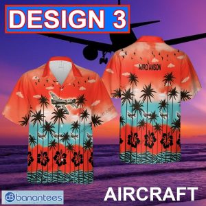 Avro Anson Aircraft Hawaiian Shirt Red Color Gift Summer - Avro Anson Aircraft Hawaiian Shirt Multi Design 3