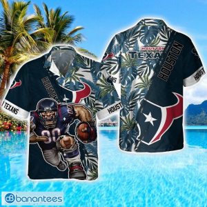 Houston Texans Mascot Team 3D Hawaiian Shirt Sport Fans Summer Gift Product Photo 1