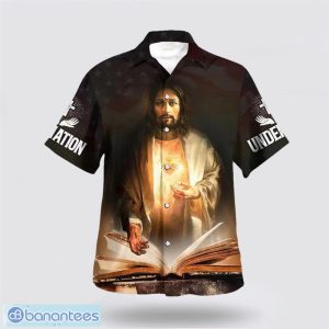 Jesus One Nation Under God Hawaiian Shirt Summer Gift For Men And Women Product Photo 1