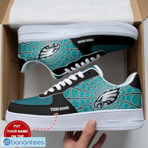 Philadelphia Eagles Personalized Name 3D Air Force Shoes AF1 Shoes Big Fans Sport Gift Product Photo 2