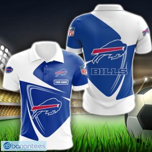 Buffalo Bills Big Logo Team 3D Polo Shirt Sport Gift For Men Women Product Photo 1