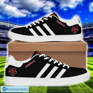 Arkansas State Red Wolves Football Stan Smith Low Top Skate Shoes White Striped Sport Gift For Fans Product Photo 1