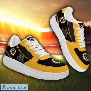 Boston Bruins NHL Personalized New AirForce 1 Sneakers Gift For Fan Product Photo 1