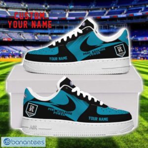 Port Adelaide Power Air Force Shoes Sneakers For Men Women Gift Custom Name Product Photo 1