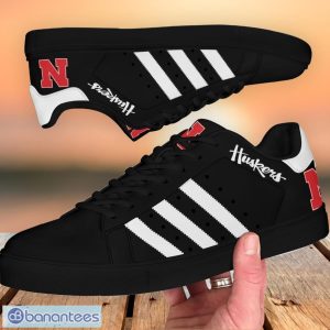 Nebraska Cornhuskers Football Men Women Low Top Skate Shoes New Gift Product Photo 4