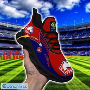 LOSC Lille Max Soul Shoes Personalized Name Sneakers For Fans Product Photo 4