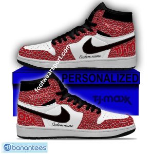 T.J. Maxx Air Jordan Hightop Shoes Personalized Crocodile Skin Pattern For Fans Gift - T.J. Maxx Air Jordan Hightop Shoes Personalized Design 1