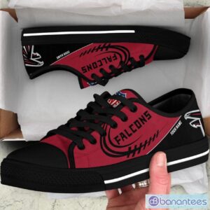 Custom Name Atlanta Falcons Low Top Shoes For Fans Sport Product Photo 4