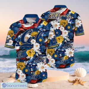 NCAA California Golden Bears Design Logo Gift For Fan Independence Day Hawaii Shirt Full Over Print Product Photo 1