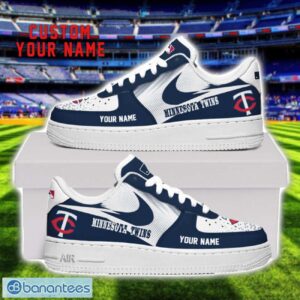 Minnesota Twins Air Force Shoes Sneakers For Men Women Gift Custom Name Product Photo 1
