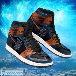 MLB Detroit Tigers Custom Classic Air Jordan Hightop Shoes Product Photo 1